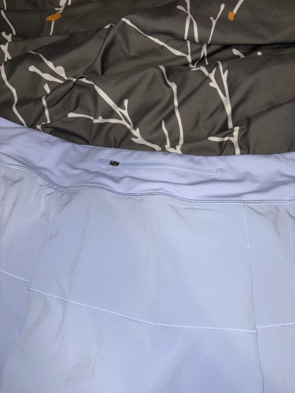 Lululemon Pace Rival Mid-Rise Skirt Long Pastel Blue Size 20 - Picture 6 of 12